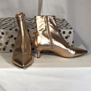 Free people rose gold Marilyn boot